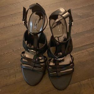 Coach Strappy Heel Sandal